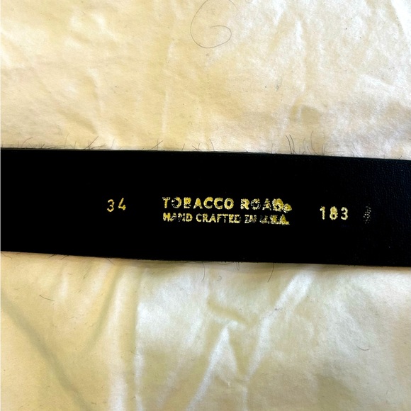 Tobacco Road pony fur belt main image 6